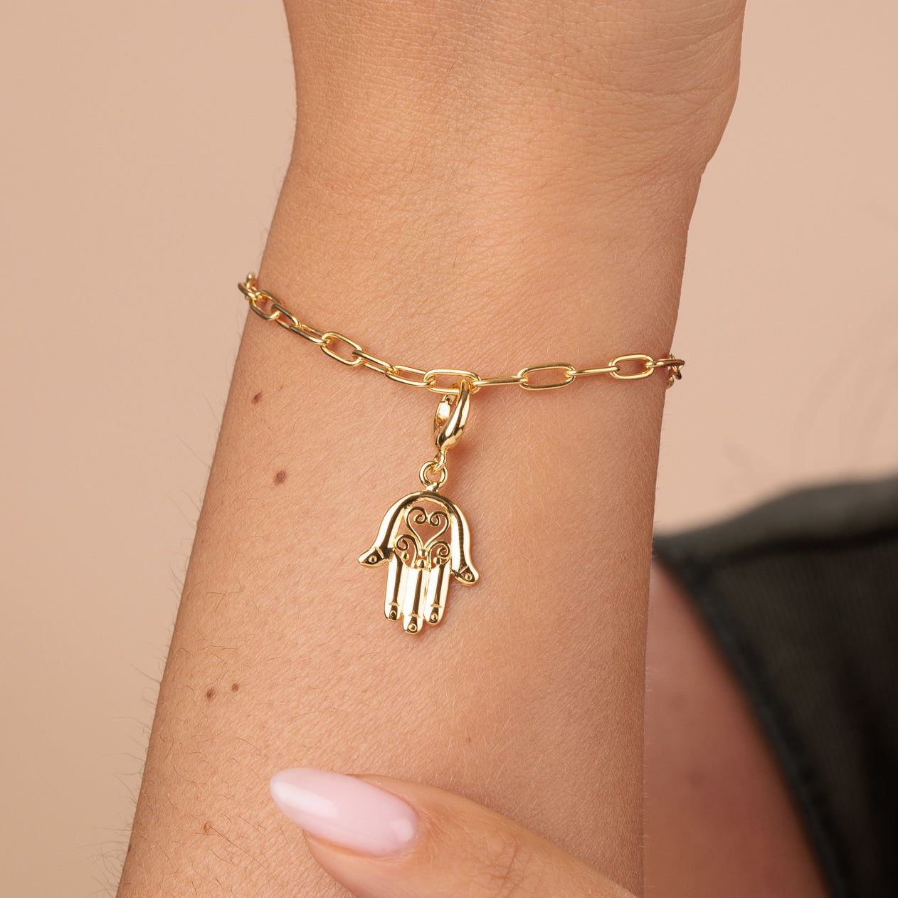 Gold Plated Fatima Hand Charm