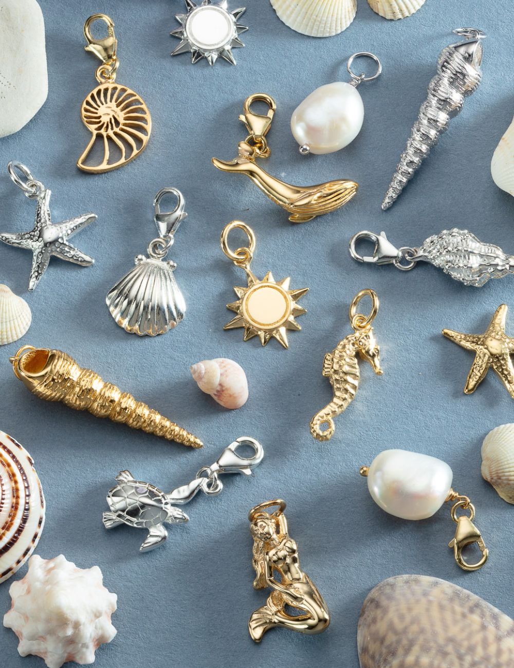 Nautical & Seaside Charms for Charm Bracelet and Necklace