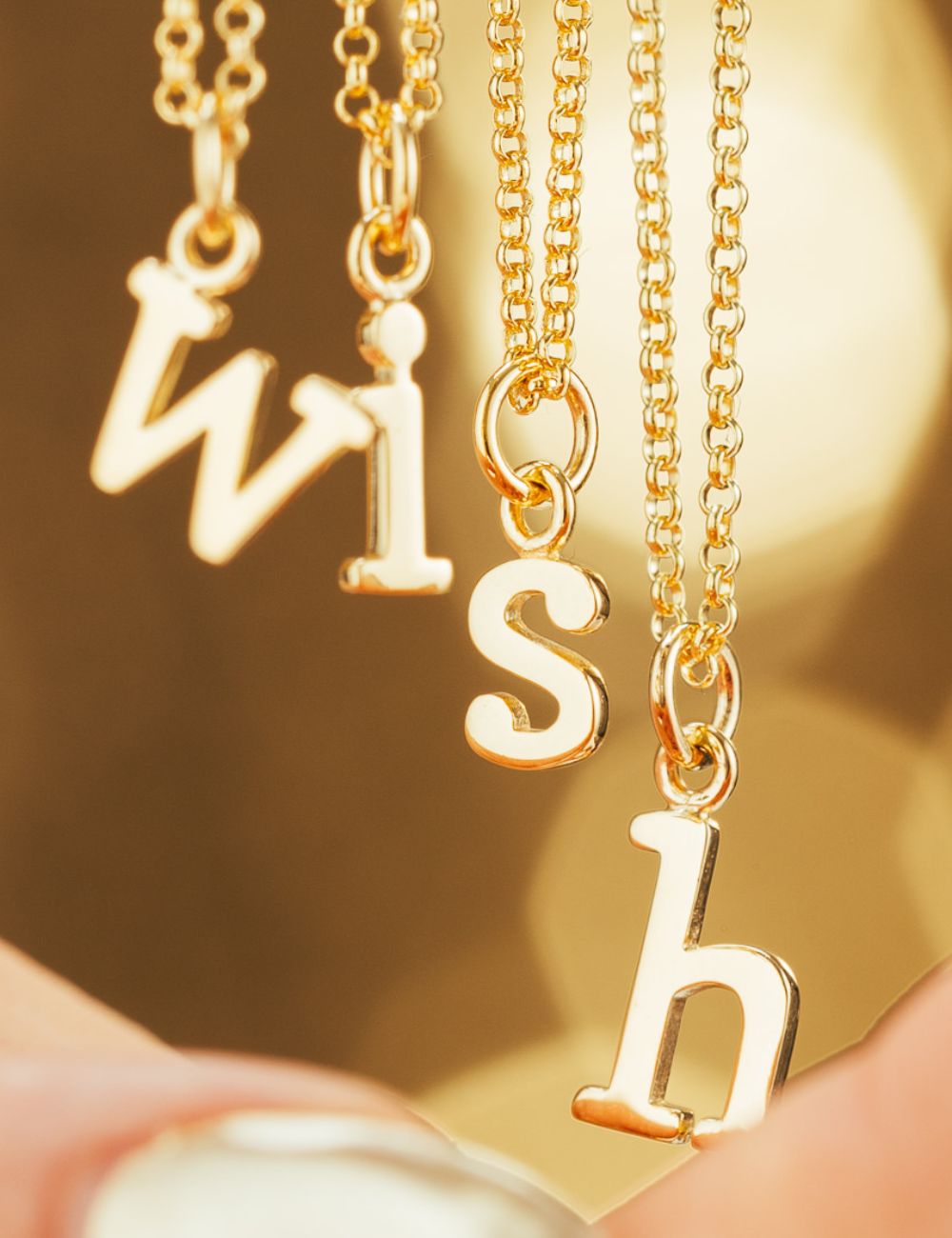 Alphabet Letter Charms | Silver & Gold Initial Charms | Lily Charmed