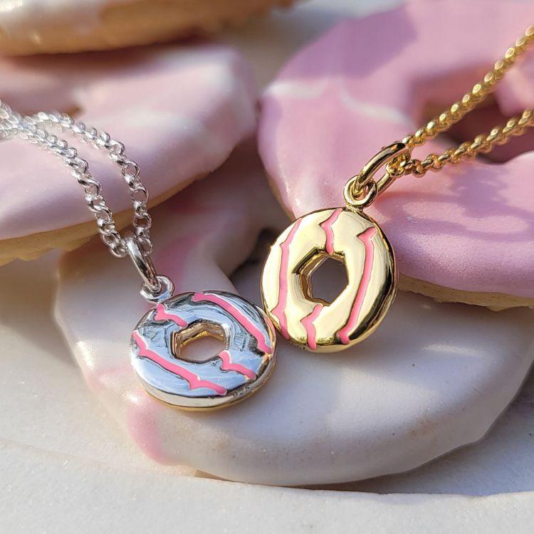 Biscuit Charm Necklaces | Food & Drink Charm Jewellery by Lily Charmed