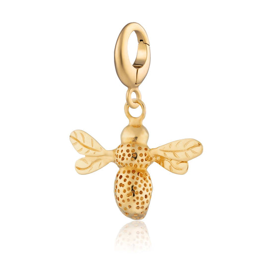 Gold Bee Charm | Summer Charms | Lily Charmed