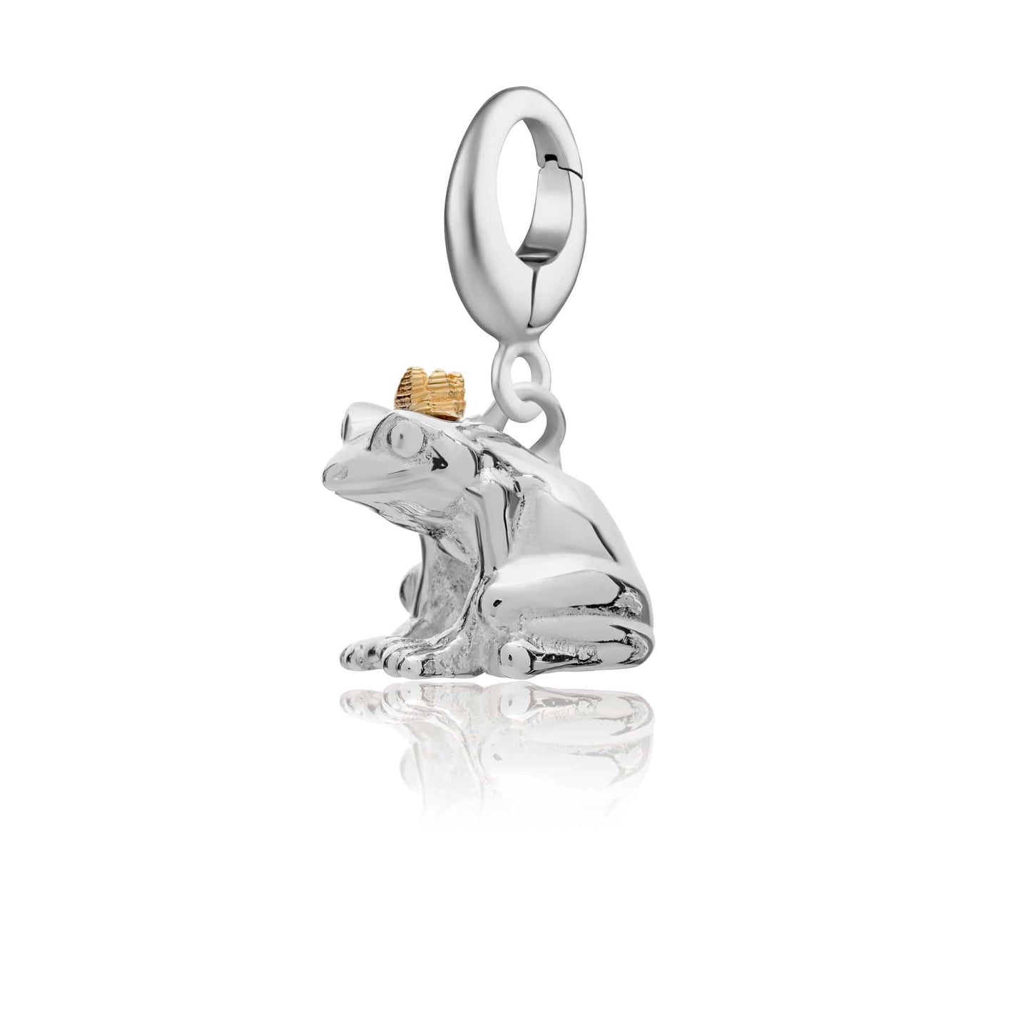 Silver Frog Charm - Lily Charmed