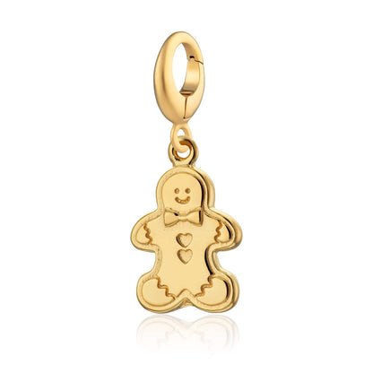 Gingerbread Man Charm | Biscuit Charms | Lily Charmed