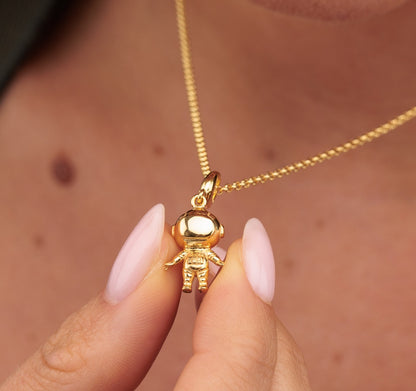 Gold Plated Astronaut Charm