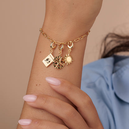 Gold Passport Charm