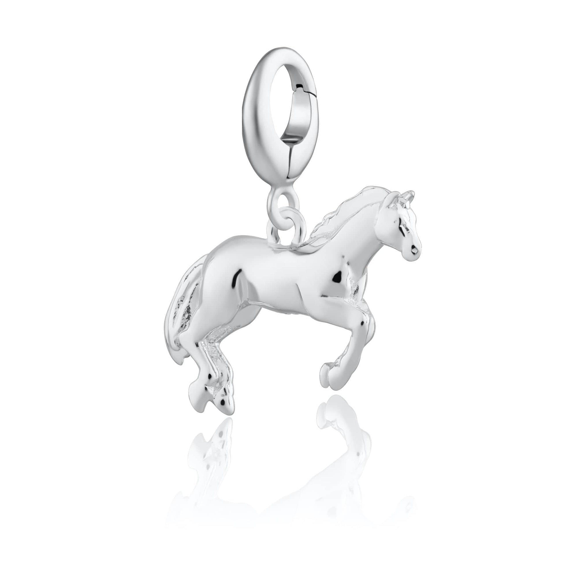 Silver Horse Charm | Animal Charms by  Lily Charmed