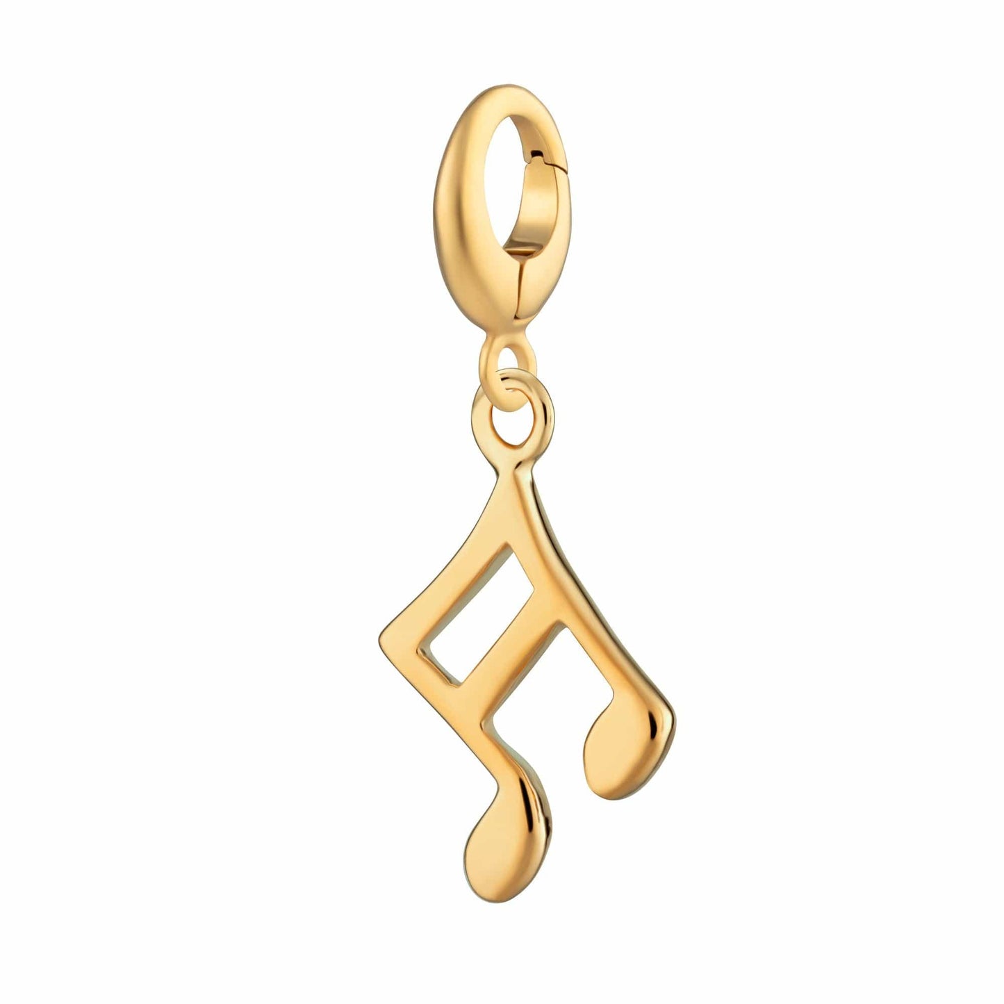 Gold Plated Music Note Charm by Lily Charmed