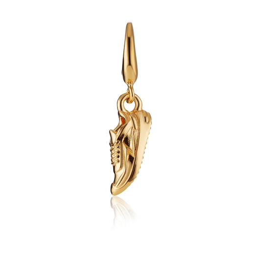 Gold Plated Running Trainer Charm