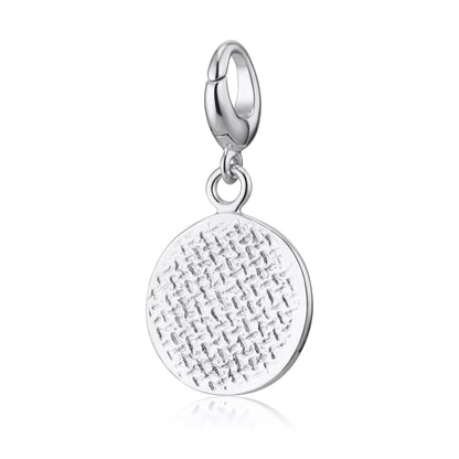 Silver Digestive Biscuit Charm