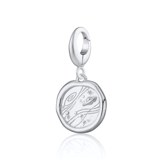 Silver Manifest Trust Charm | Manifest Charm Jewellery | Lily Charmed